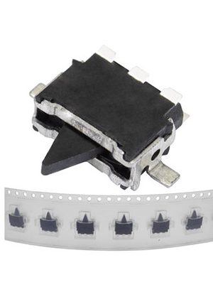 RUICHI DS-012, Микропереключатель RUICHI DS-012, 0.1 А, 5 В, 100 мОм, 50000 циклов, -40..+85 C микропереключатели