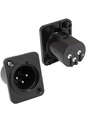 RUICHI JD-373, Разъём микрофонный XLR RUICHI JD-373 вилка 3-контакта Аудио разъемы Jack