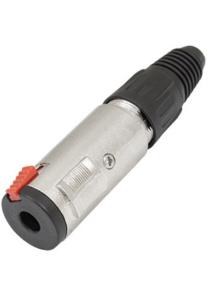 RUICHI SZC-0080 stereo 6.35 mm, Аудио разъем на кабель RUICHI SZC-0080, стерео, гнездо 6.35 мм Аудио разъемы Jack