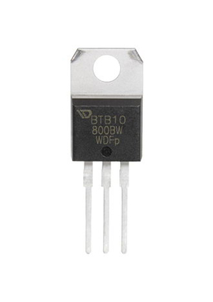 WEIDA BTB10-800BW, BTB10-800BW Weida симистор (триак), 800 В, 10 А, TO-220AB тиристоры импортные