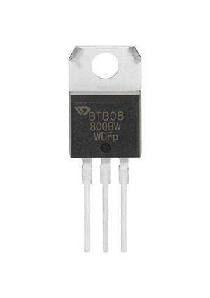 WEIDA BTB08-800BW, BTB08-800BW Weida симистор (триак), 800 В, 8 А, TO-220AB тиристоры импортные