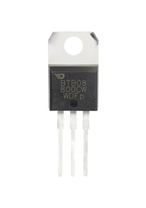 WEIDA BTB08-800CW, BTB08-800CW Weida симистор (триак), 800 В, 8 А, TO-220AB тиристоры импортные