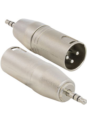 RUICHI JD-487 / XLR 3P M-mini jack 3.5 M, Переходник микрофонный RUICHI JD-487 XLR 3pin штекер (папа)-mini Аудио разъемы Jack