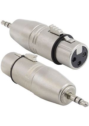 RUICHI JD-486 / XLR 3P F-mini jack 3.5 M, Переходник микрофонный RUICHI JD-486 XLR 3pin гнездо (мама)-mini Аудио разъемы Jack