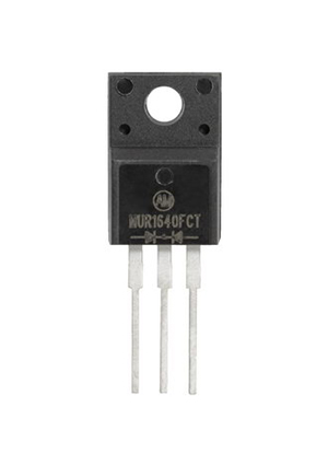AM MUR1640FCT, MUR1640FCT AM ультрабыстрый диод 400 В, 16 А, 35 нс, TO-220F диоды быстродействующие