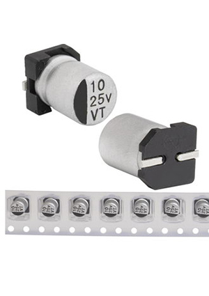 10 uF 25 V 105C 4*5.4 VT, EVT025ADA100M0454 JWCO   SMD, 10 , 25 , 4