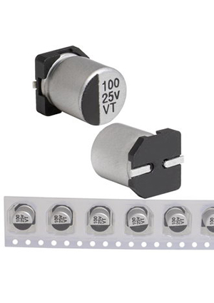 100 uF 25 V 105C 6.3*7.7 VT, EVT025ADA101M0677 JWCO   SMD, 100 , 25 