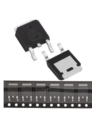 25N06, 25N06, HXY ������� ���������� (MOSFET) , N-�����, 60 �, 25 �, 30 ���, 12.6 ���, TO-252 (DPAK)