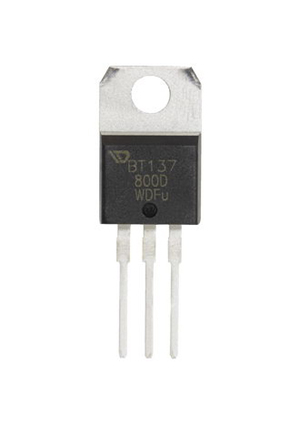 WEIDA BT137-800D, BT137-800D Weida симистор (триак) 800 В, 8 А, TO-220AB тиристоры импортные