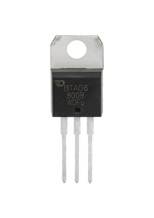 WEIDA BTA06-800B, BTA06-800B Weida симистор (триак) 800 В, 6 А, TO-220AB тиристоры импортные