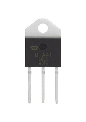 WEIDA BTA41-600C, BTA41-600C Weida симистор (триак) 600 В, 40 А, TO-3P тиристоры импортные