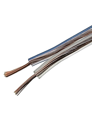 RUICHI SC 2x0.50 B/L, Акустический кабель RUICHI, 2x0.50 мм2, изоляция 0.8 мм, -40...+65  C, проводник CCA, кабель акустический