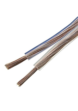 RUICHI SC 2x1.00 B/L, Акустический кабель RUICHI, 2x1.00 мм2, изоляция 0.8 мм, -40...+65  C, проводник CCA, кабель акустический