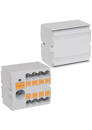 ��� 227G-4P, ����������������� ���� (����� �������) �� DIN-����� RUICHI ��� 227G-4P, �� 8 �����, 1 �
