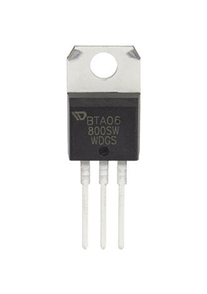 WEIDA BTA06-800SW, BTA06-800SW Weida симистор (триак), 800 В, 6 А, TO-220AB тиристоры импортные