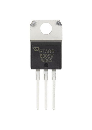 WEIDA BTA06-600SW, BTA06-600SW Weida симистор (триак), 600 В, 6 А, TO-220AB тиристоры импортные