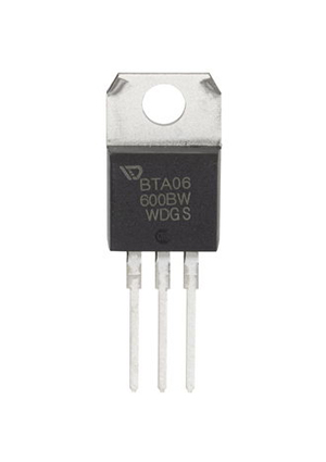 WEIDA BTA06-600BW, BTA06-600BW Weida симистор (триак), 600 В, 6 А, TO-220AB тиристоры импортные