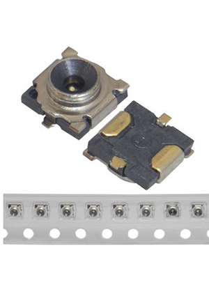 RUICHI U.FL-R-SMT-IPX3(80)-RH, Высокочасточный разъем антенный (вилка) RUICHI U.FL-R-SMT-IPX3(80)-RH, до 6 ВЧ разъемы