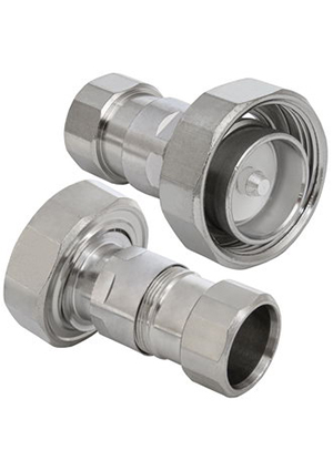 25-P012V, ��������������� ������ 7/16 DIN (�����) RUICHI 25-P012V, 4 ���, 50 ��, IP68, -40...+85  C,