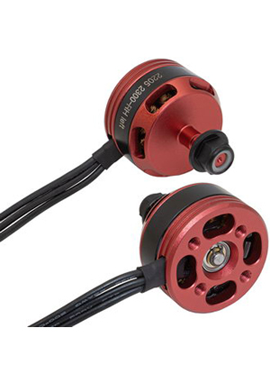 RUICHI 2205 2300-RH left, Электродвигатель бесщеточный RUICHI 2205 2300-RH, 2300 kV, диаметр вала с резьбой электродвигатели