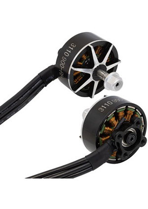 RUICHI 3110 900-RH, Электродвигатель бесщеточный RUICHI 3110 900-RH, 900 kV, диаметр вала с резьбой M5, гай электродвигатели
