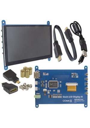 RUICHI DSM-IPS-TOUCH-5, 5-дюймовый HDMI-дисплей с емкостным сенсорным экраном RUICHI DSM-IPS-TOUCH-5, разре OLED дисплеи