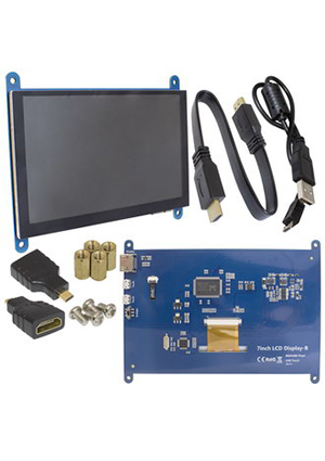 RUICHI DSM-IPS-TOUCH-7, 7-дюймовый HDMI-дисплей с емкостным сенсорным экраном RUICHI DSM-IPS-TOUCH-7, разре OLED дисплеи
