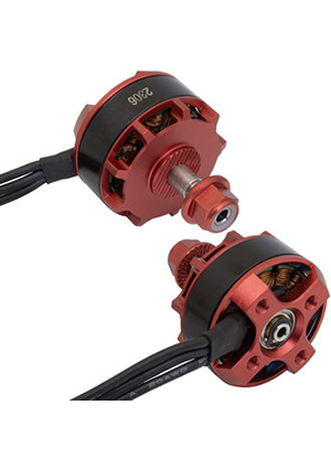 RUICHI 2306 2400-RH right, Электродвигатель бесщеточный RUICHI 2306 2400-RH, 2400 kV, диаметр вала с резьбо электродвигатели