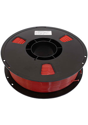 RUICHI PETG-1.75-RED-1KG, Филамент для 3D-принтера RUICHI PETG-1.75-RED-1KG, PETG пластик, катушка 1 кг, 1. Расходные материалы для 3D принтеров
