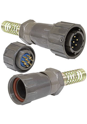 FQ18-7pin TJ-8, Разъём быстроразъёмный RUICHI FQ18-7pin TJ-8, 7-ми контактный
