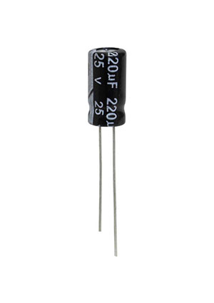 220 UF 25 V 105C 6*12 (JWCO), KM221M1EBKJ0612VBK,    