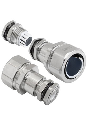 RUICHI CE-M16-(4-8)-MH15, Кабельный ввод для металлорукава RUICHI CE-M16-(4-8)-MH10, латунь, IP65 кабельные вводы металлические