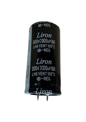10000 UF 25V 105*C 22*40 Liron, LHS1E103MP040K63B, конденсатор электролитический с жесткими выводами