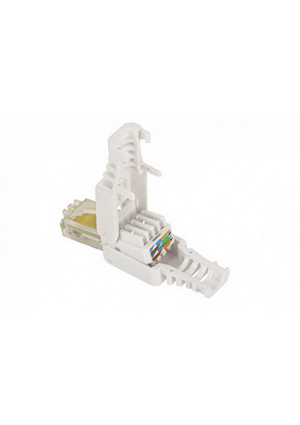 RUICHI RJ45 (TP-8P8C) Cat5E быстрозажиной, RJ45 (TP-8P8C) Cat5E быстрозажиной разъемы телефонные и сетевые