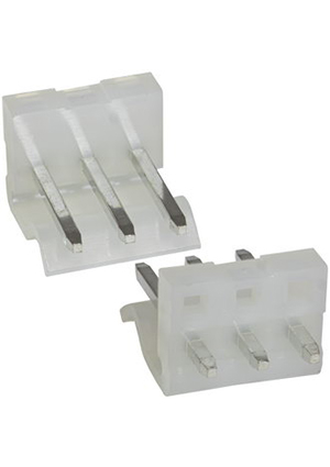 RUICHI PWL-03 pitch 3.96 mm, Разъём питания низковольтный RUICHI PWL-03 шаг 3.96 мм, 3 контакта штырьковые разъемы питания