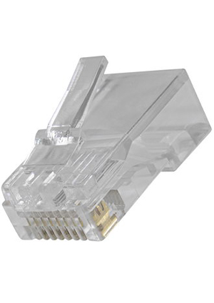 RUICHI RJ45 (TP-8P8C) UTP, Разъём RJ RUICHI RJ45 (TP-8P8C) UTP, 1 гнездо разъемы телефонные и сетевые