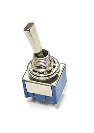 RUICHI MTS-202-F1 on-on, Микротумблер RUICHI MTS-202-F1, ON-ON, DPDT, 3 А, 250 В, 20 мОм, установочное отве тумблеры
