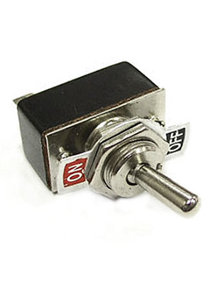 RUICHI KN3-1 on-off, Тумблер двухпозиционный однополюсный RUICHI KN3-1, 42.3х14х25 мм, ON-OFF, SPST, 6 А, 2 тумблеры