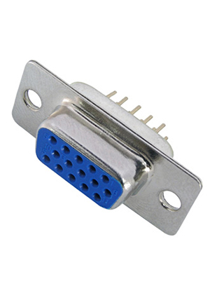 DS1077-15FB8NSS, ������ D-Sub ������� ���������, ������� 15 ��������� ������ �� �����, ������ ������