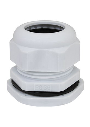 RUICHI PG36 (22-32) Серый, Кабельный ввод RUICHI PG36 (22-32) Серый, полипропилен кабельные вводы пластиковые