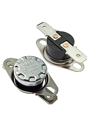 RUICHI KSD-130 130*C 10A (B-1002), Термостат RUICHI KSD-130, 130  C, 10 A, SPST NC термостаты