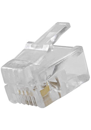 RUICHI RJ12 (TP-6P4C), Разъём RJ RUICHI RJ12 (TP-6P4C), 1 гнездо разъемы телефонные и сетевые