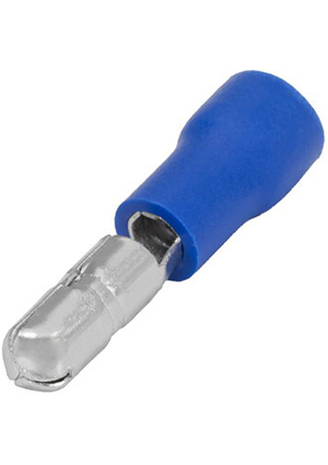 RUICHI MPD2-156 blue, Клемма тип B изолированная RUICHI MPD2-156, синяя клеммы ножевые быстрого соединения