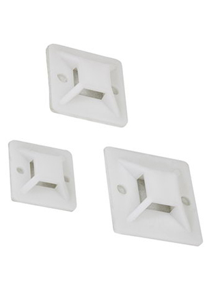 RUICHI HC 25X25 (100шт), Фиксаторы для кабеля RUICHI HC, 25x25, 100 шт. площадки, скобы, бандаж