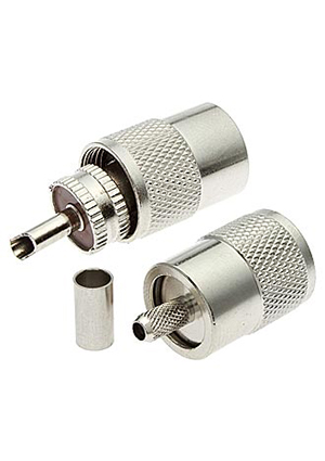 RUICHI UHF-C58P, Разъём высокочастотный RUICHI UHF-C58P, обжимной ВЧ разъемы