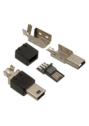 RUICHI USB/M-SP, Разъём USB RUICHI USB/M-SP, 5 контактов разьемы USB