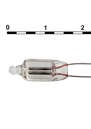 RUICHI NE-2 6x16, Лампа неоновая RUICHI NE-2, 6x16 мм лампы неоновые