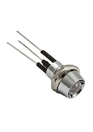 RUICHI L-612 2V красный/зеленый(8мм), Индикатор светодиодный в корпусе RUICHI L-612, 2 В, 8 мм, цвет красны индикаторы в корпусе