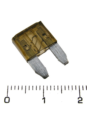 RUICHI S1035-1 7.5A 32V, Предохранитель флажковый мини RUICHI S1035-1, 7.5 A, 32 В, -40 +125  C автомобильные предохранители