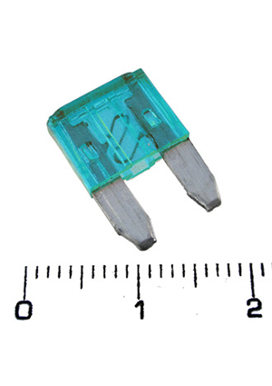 RUICHI S1035-1 15A 32V, Предохранитель флажковый мини RUICHI S1035-1, 15 A, 32 В, -40 +125  C автомобильные предохранители